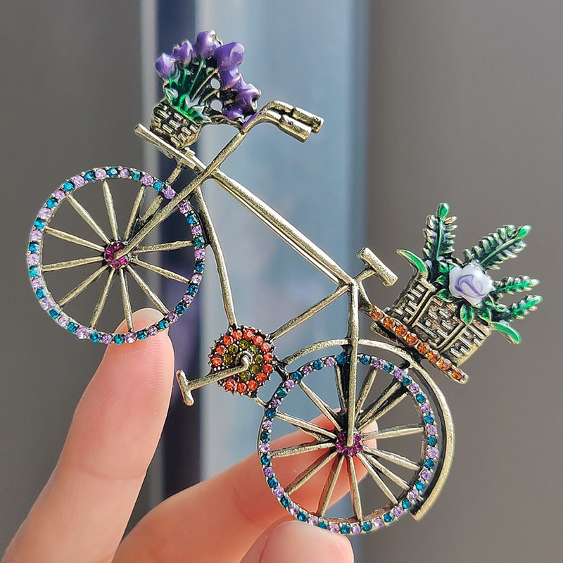 

1pc Brooch Pin, Women' Novelty Cycling