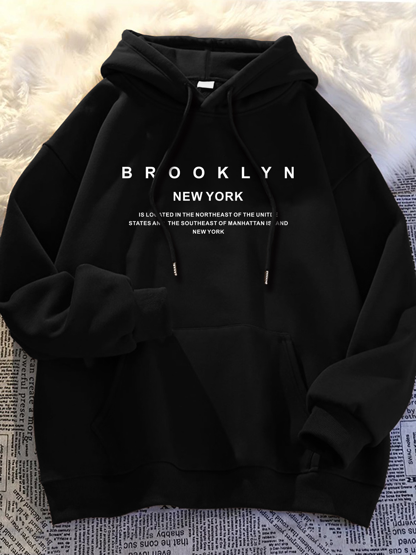 Hooded Sweatshirt Casual BROOKLYN