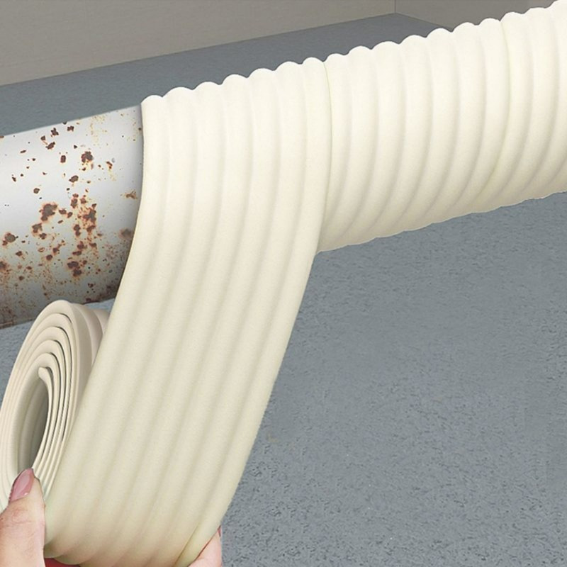 

1pc Foam Sleeve - 2m Soundproofing Ac/gas/heating , & , Decorative (decorations Sold Separately)