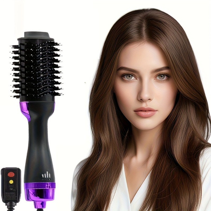 

Dryer Brush, 3-in-1 Styling Tool, Straight Hair Hot And Curly Hair Hot , Women's Gifts