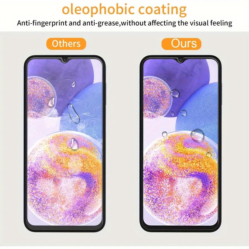 3pcs High Hardness Tempered Glass Screen Protector, Suitable for Samsung Galaxy A54, Scratch-Resistant and Wear-Resistant, Bubble-Free Reinforced Glass