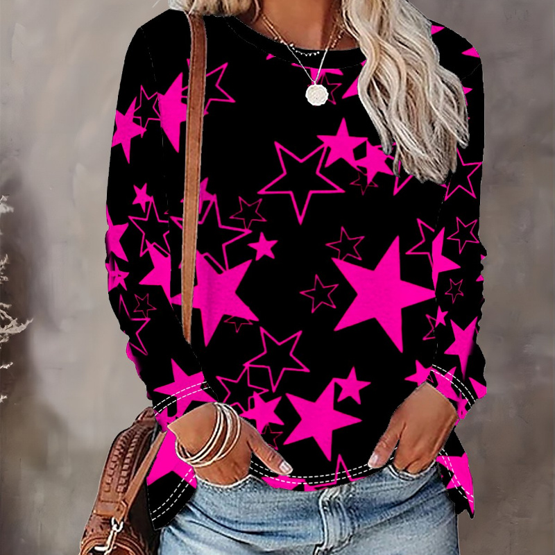 

Long Sleeve Crew Neck T-shirt