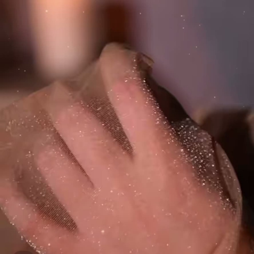 Plus Size Sexy Tights, Women's Glitter High Waist Toe Reinforced Transparent Ultra-thin Stretch Pantyhose