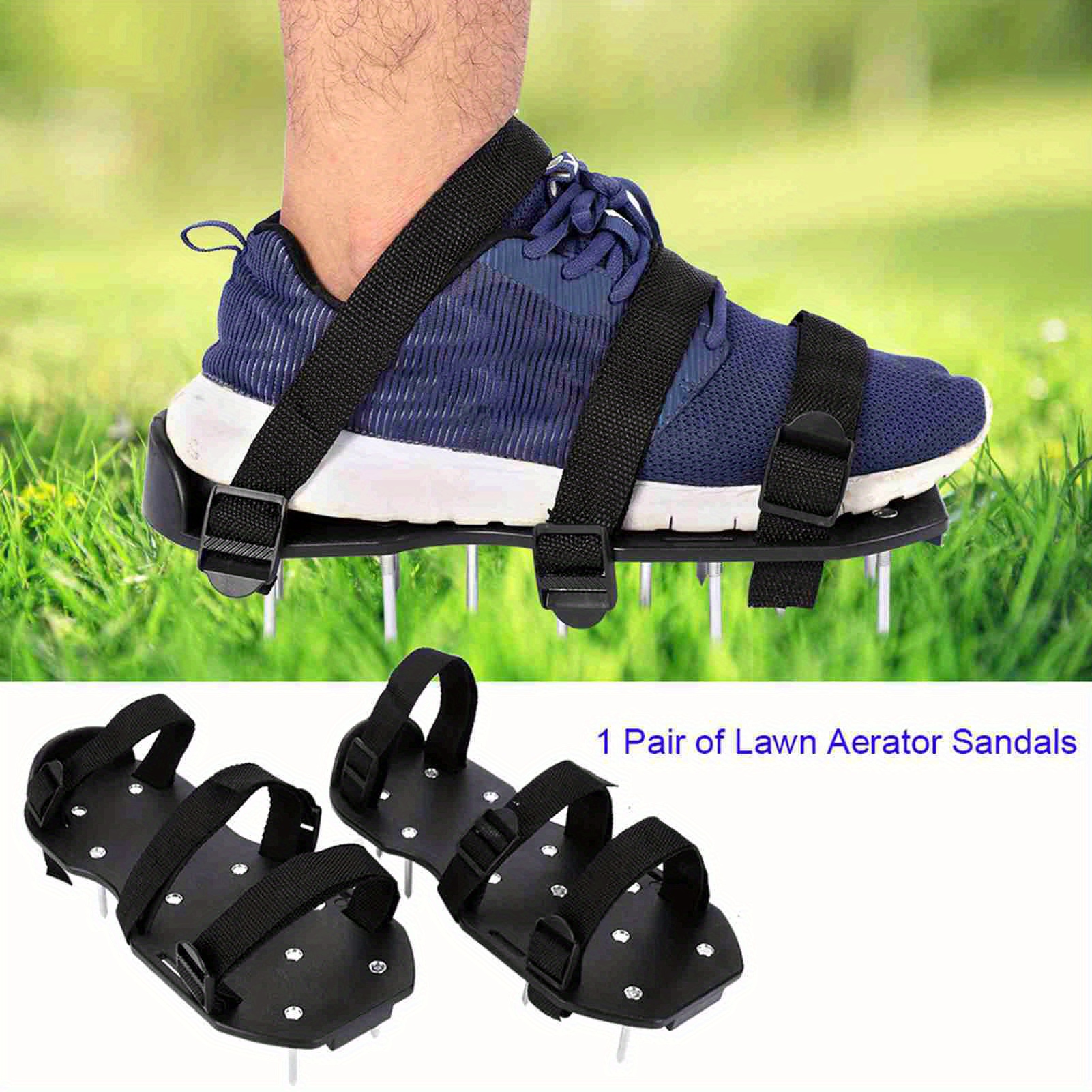 

1 Of Lawn Aerator Heavy Shoes Plastic Tool