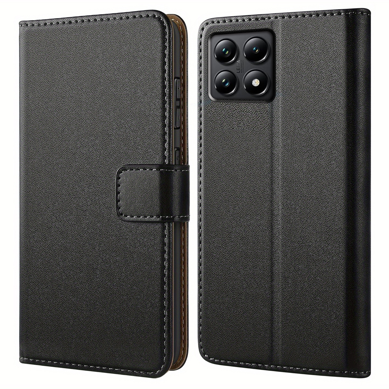 

Coque Portefeuille Compatible avec Xiaomi 12 12X 12S 12T 13 13T 14 14T avec Béquille en Similicuir à Protecteur