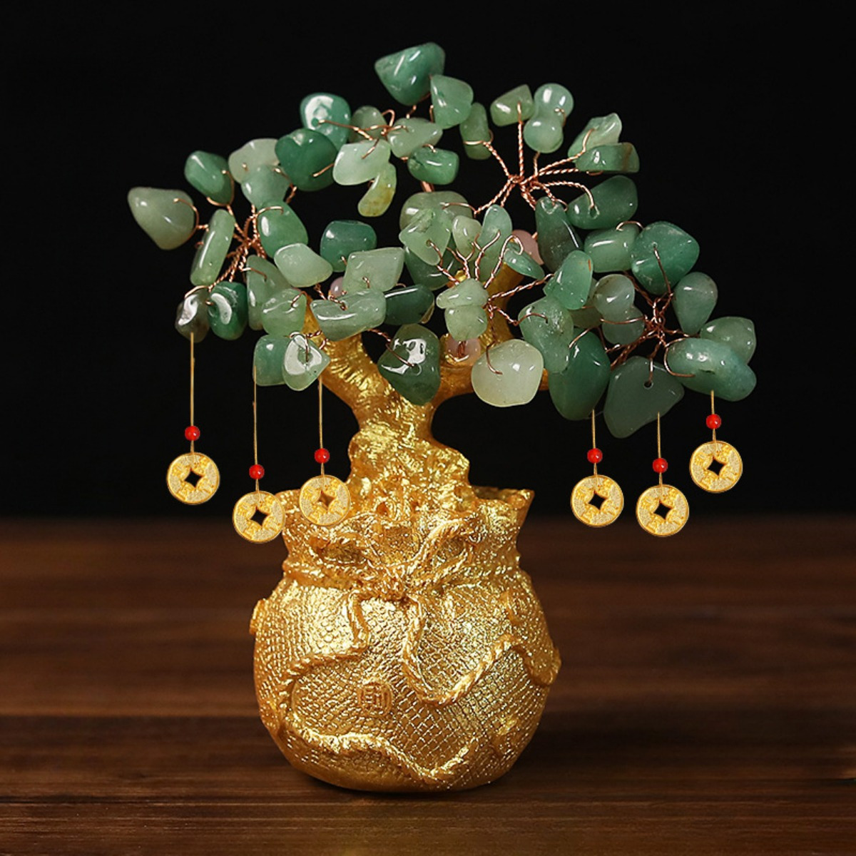 Tree - Shui Charm For Decor, Resin , Bonsai Display And Unique Business Gifts