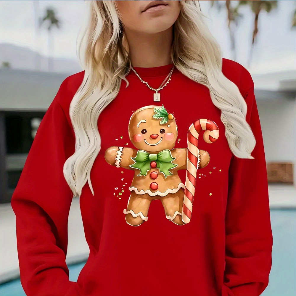 

Sweatshirt de d' décontracté - Tissu tricoté 100% , col rond, décontracté , la d'