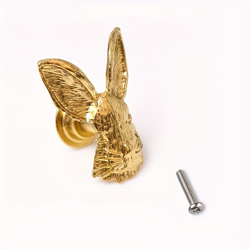 TEMU 1pc Drawer Pulls - Chic Knobs For Home Cabinets, Small Handles For Room Drawers, Includes Installation Hardware