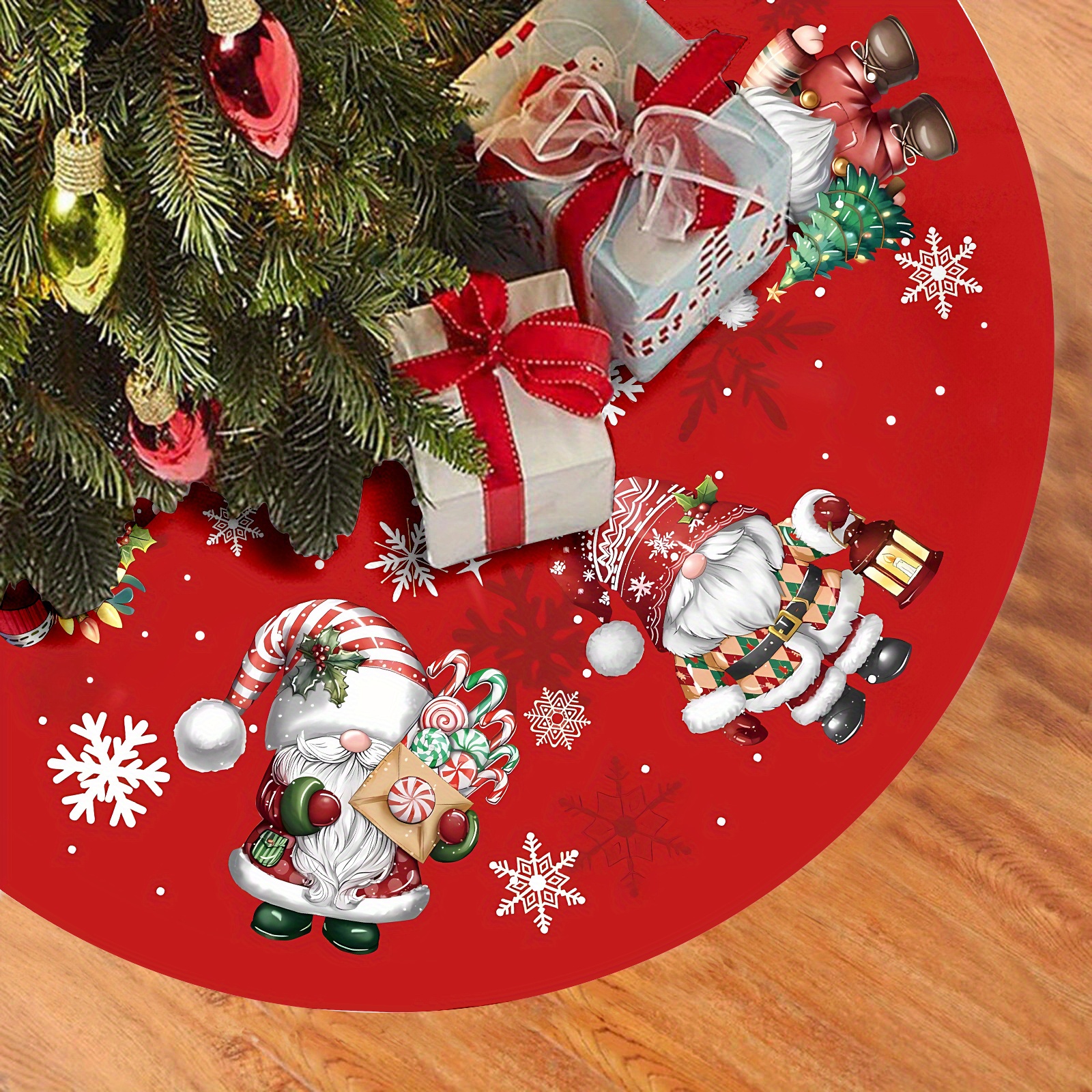 TEMU per di Natale con Incantevole & di - 48" Poliestere, Perfetta per Decorazioni Natalizie da Interno/