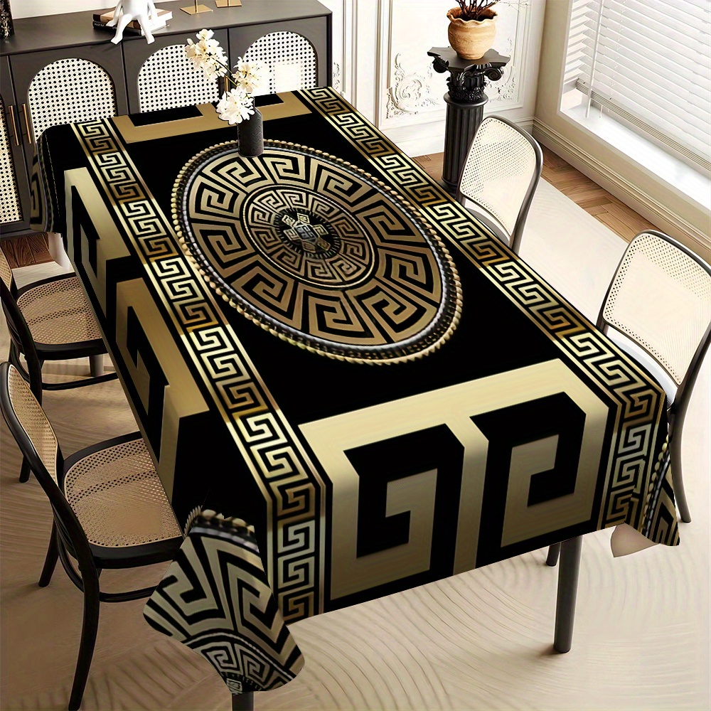 

1pc & Oil- Rectangular Tablecloth - For Dining, Parties, And