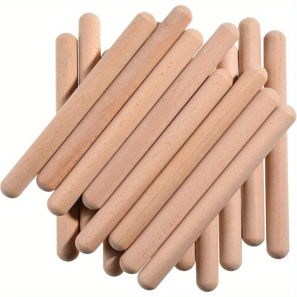 

12/10/8pcs Rhythm For Bulk, 8 Wood Classroom Instrument