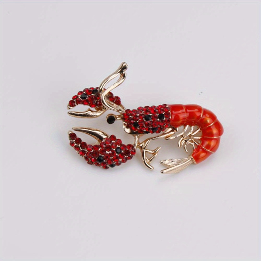 luxurious   brooch with sparkling rhinestones enamel   for mens suits accessories details 0