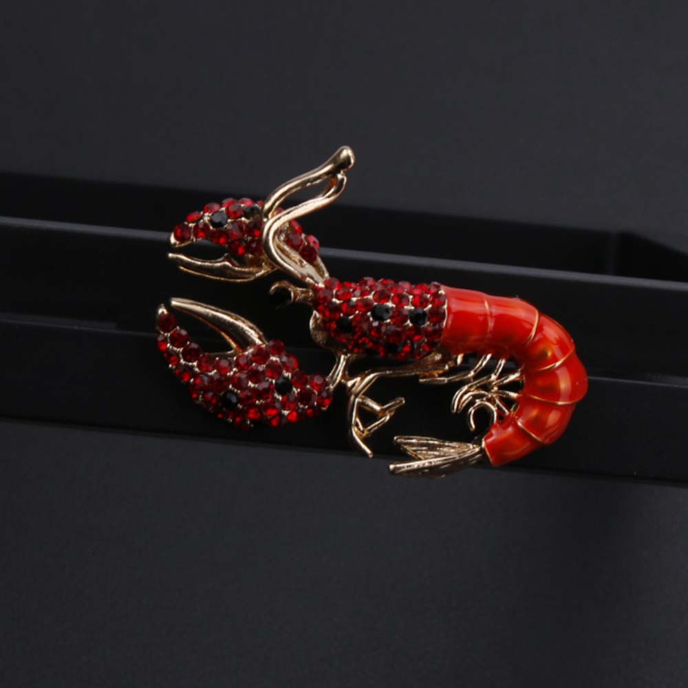 luxurious   brooch with sparkling rhinestones enamel   for mens suits accessories details 1