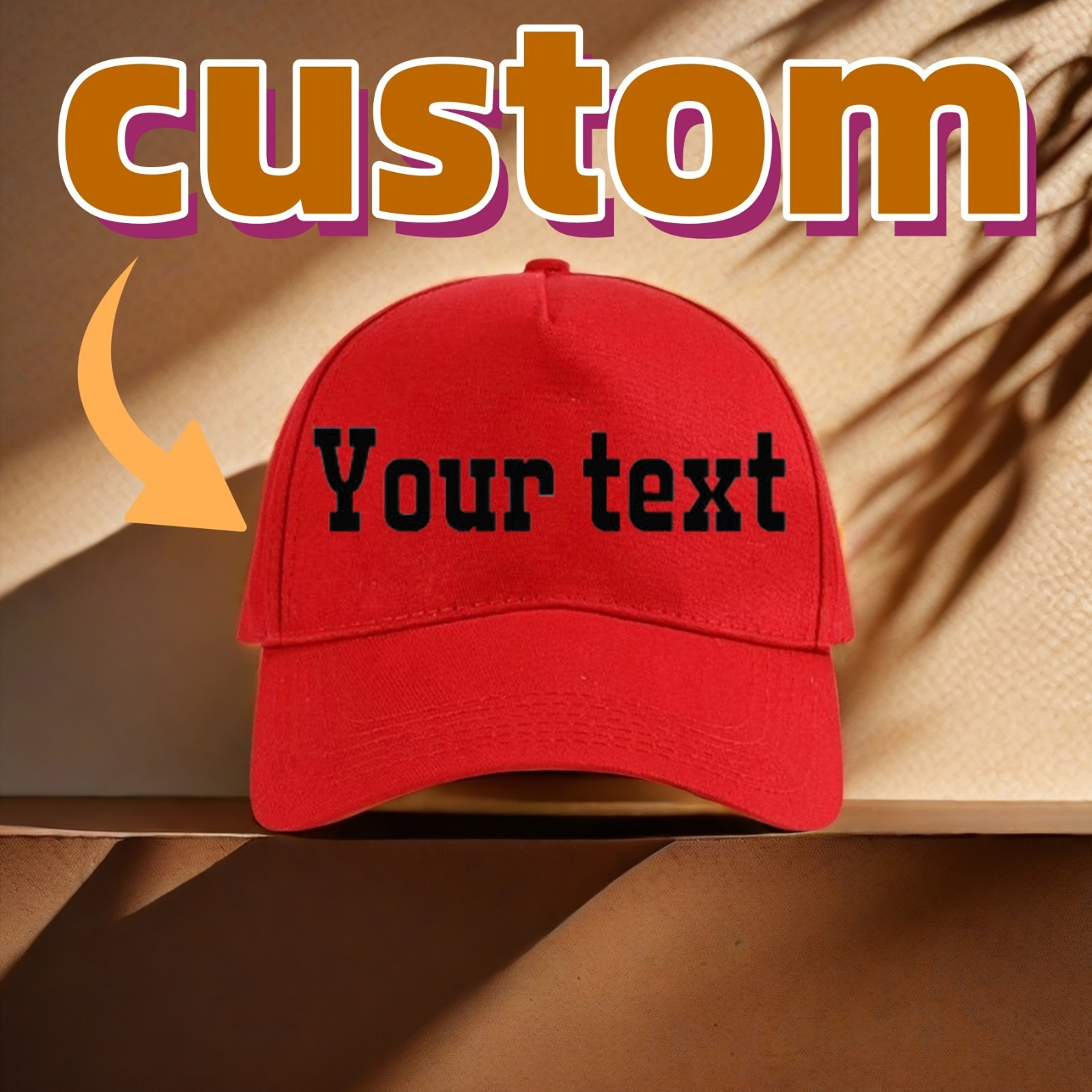 

Customizable Cap For , Sun Hat, , One-size--all, Or