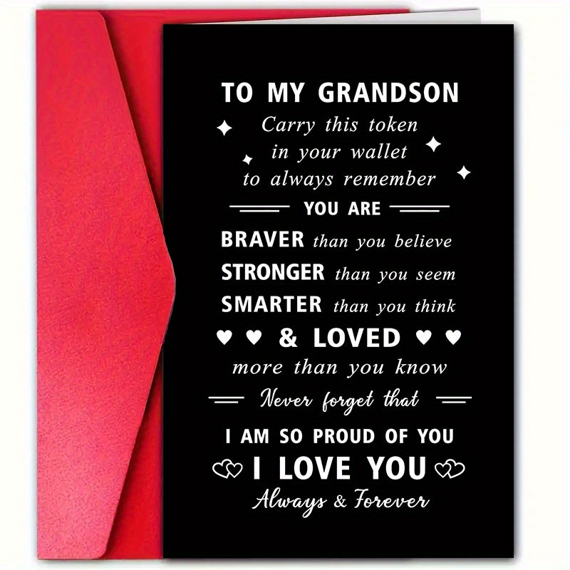 

Inspirational Christmas Greeting For - 1pc 12x18cm , Personalized Encouragement , " Of You & You" , For Any