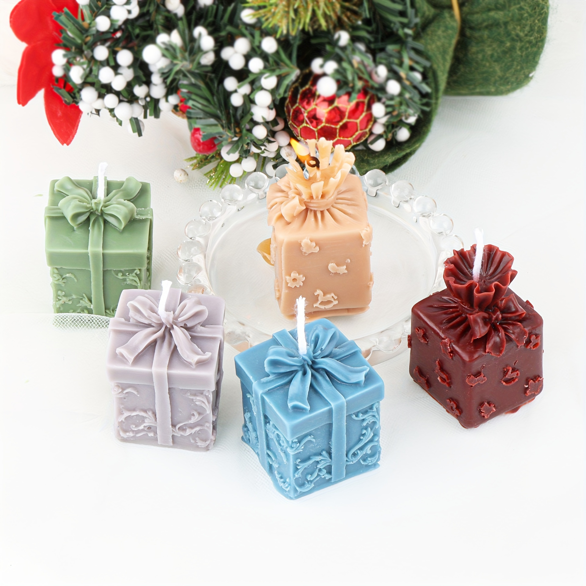 

Christmas & 's Day Box Kit Bow - Casting For Epoxy, Decor,