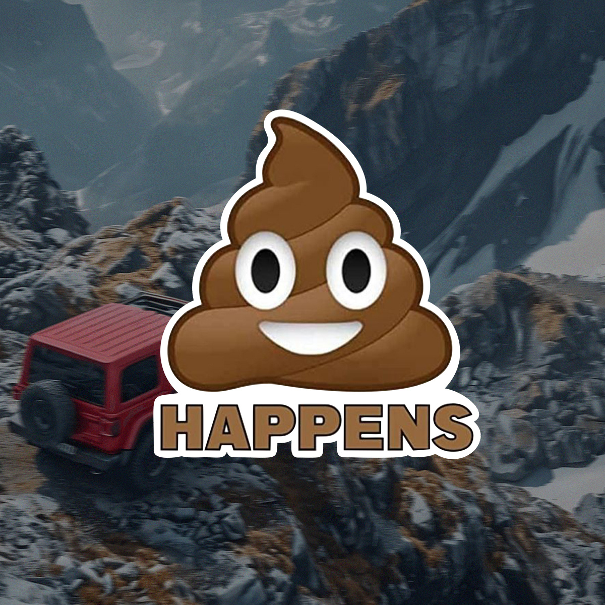 vinyl poop decal waterproof sticker Temu Cyprus