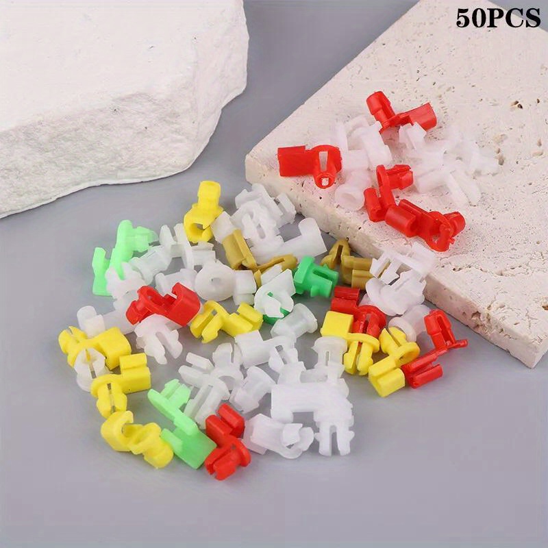 

50pcs Car - Plastic For , Auto Fasteners