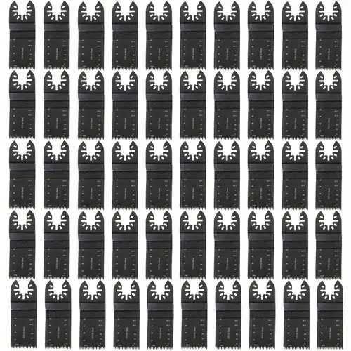 50pcs 1 3 8 inch oscillating tool blade multi tool blades oscillating saw blades accessories fit for wavy tooth multi tool blades