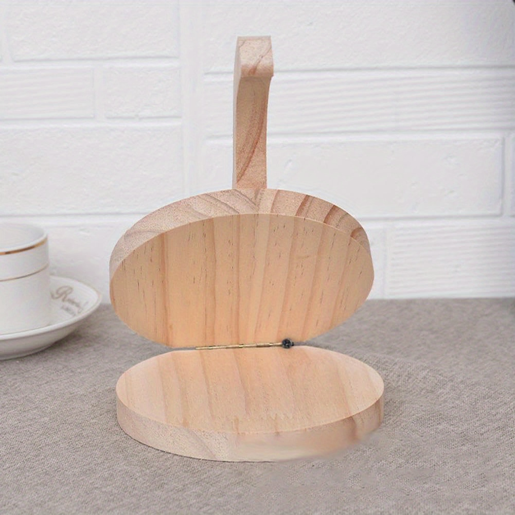 TEMU Tortilliera in legno massello da 5,9 pollici per cucine - Tortillera manuale messicana con ergonomico, superficie di pressione per , roti, ,