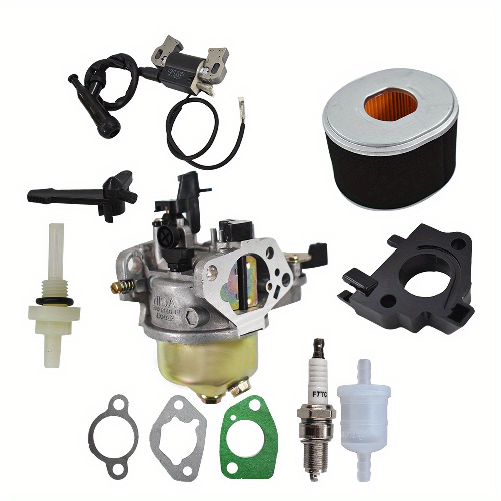 

13hp Carburetor Kit For Gx340 11hp Engine - Includes Air Filter & , Metal Construction