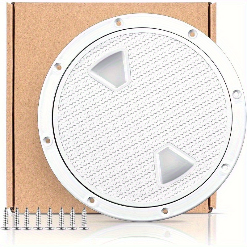 TEMU 1pc Pvc Round , 4"-8" Inspection Detachable For Boats, Yachts, Kayaks - Uv , ,