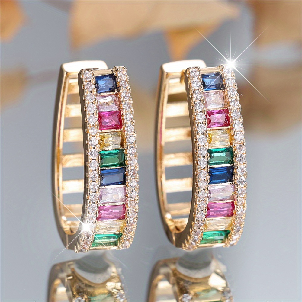 Image of Vintage Hook Earrings For Golden Earrings Bride Wedding Fine Jewelry, For Teenager