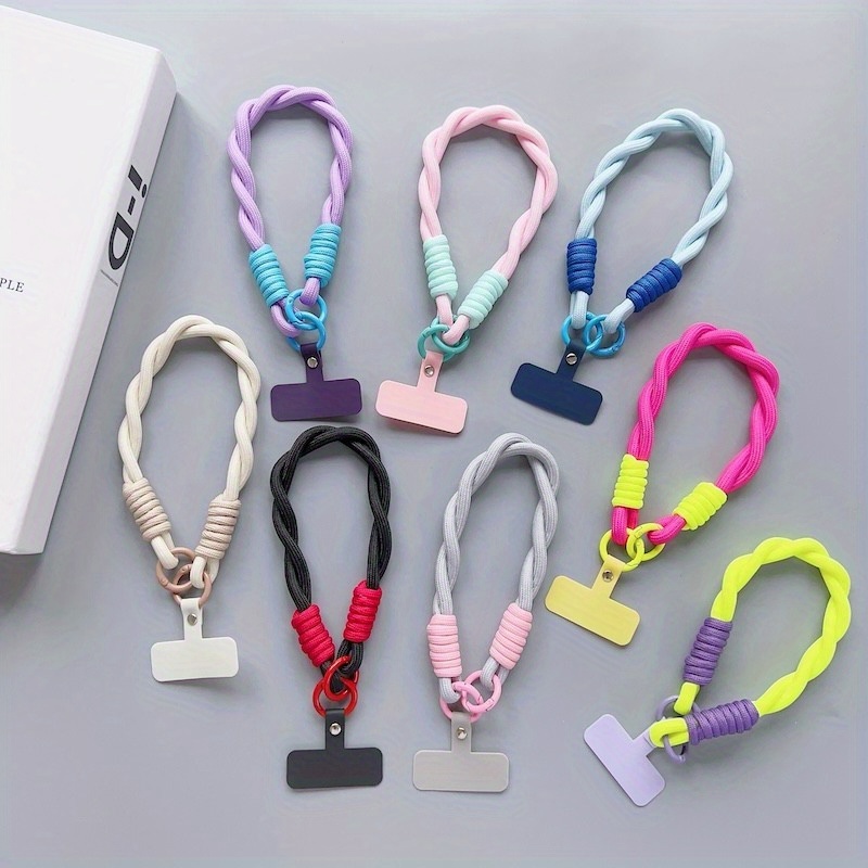 

Chaîne de Poignet Anti-perte pour Téléphone, Lanière de Couleur Bonbon pour Téléphone Portable