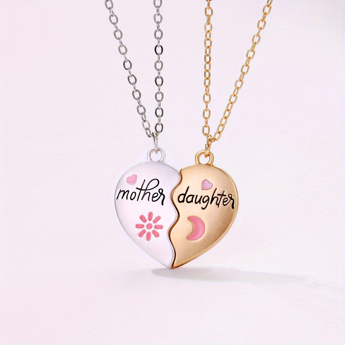 

1 Set Mother Pendant Necklace, 18k Zinc Alloy, Jewelry, Day For Mom