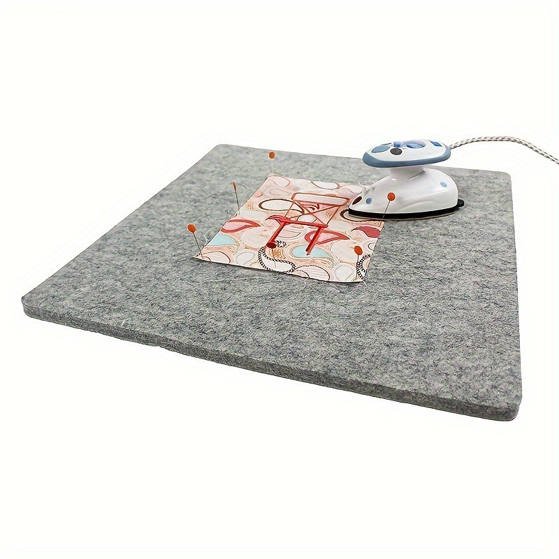 1pc thick felted wool quilters pressing mat heat resistant ironing board for quilting sewing projects small appliances and bedroom accessories   non slip and easy to clean details 2