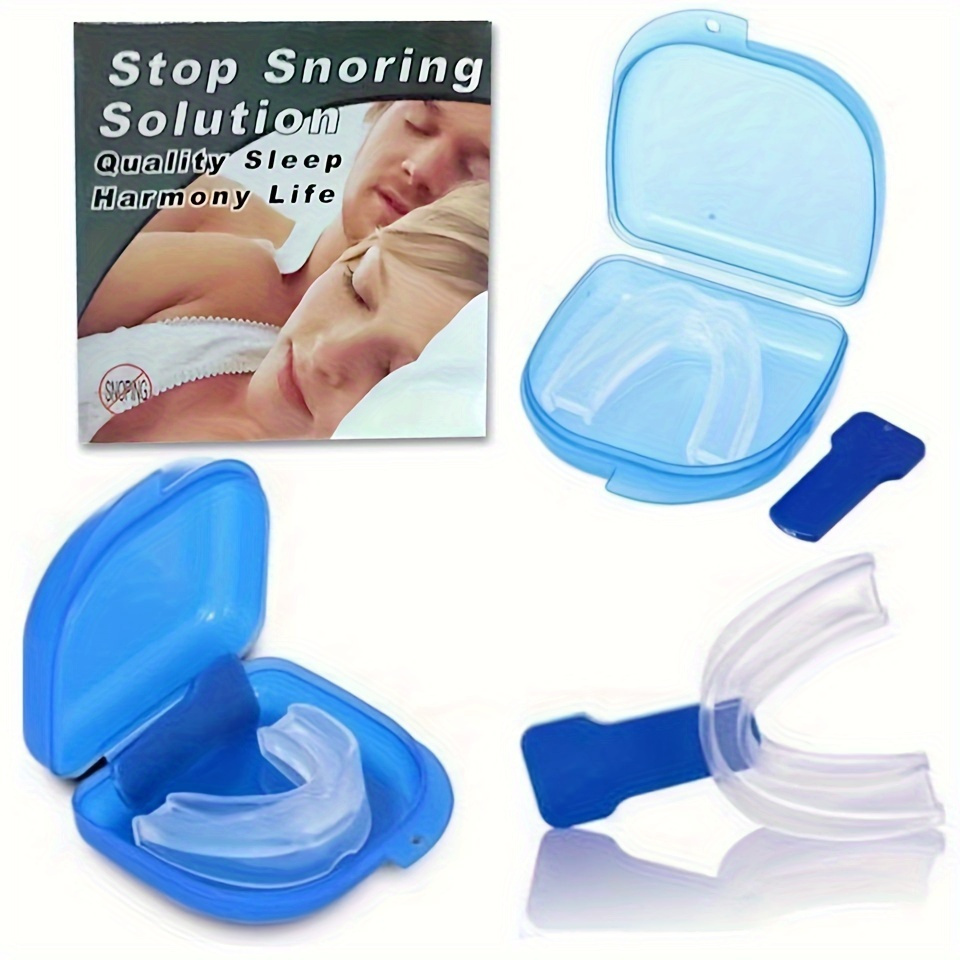 

1pc/3pcs Teeth Grinding Oral Protector - A , Your Teeth, Sleep - Silicone Material