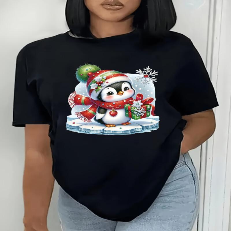 

Women's Plus Size Christmas Tee - , , Fit Top For & Summer