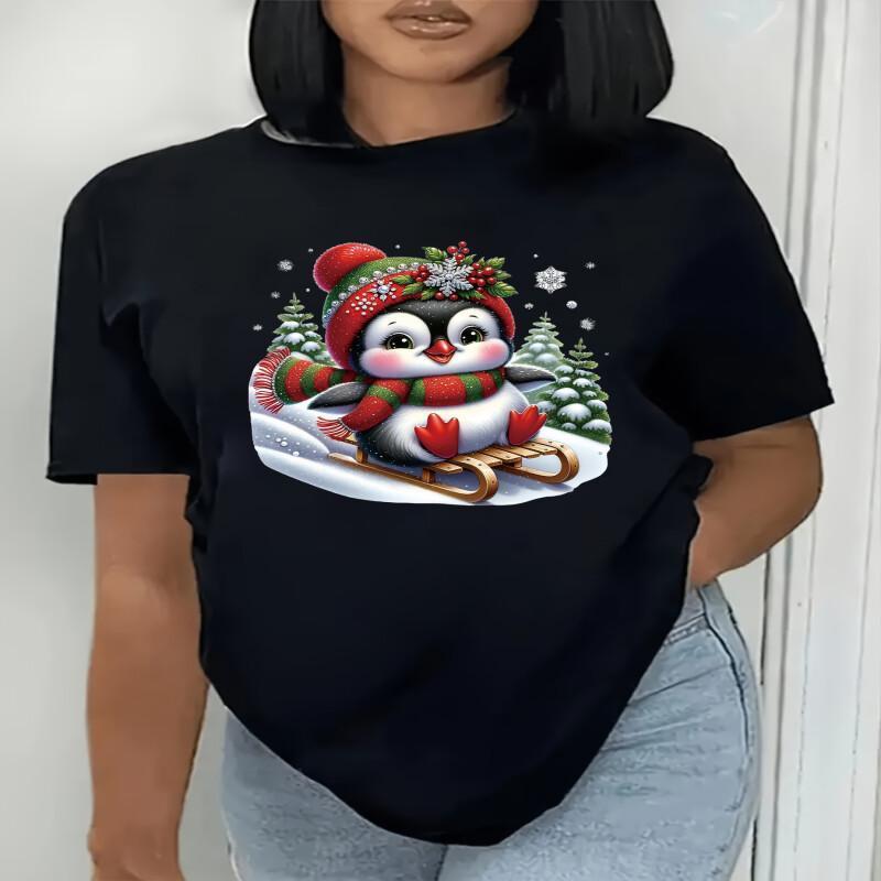 

Women's Plus Size Christmas T- - , , Fit Top For & Summer
