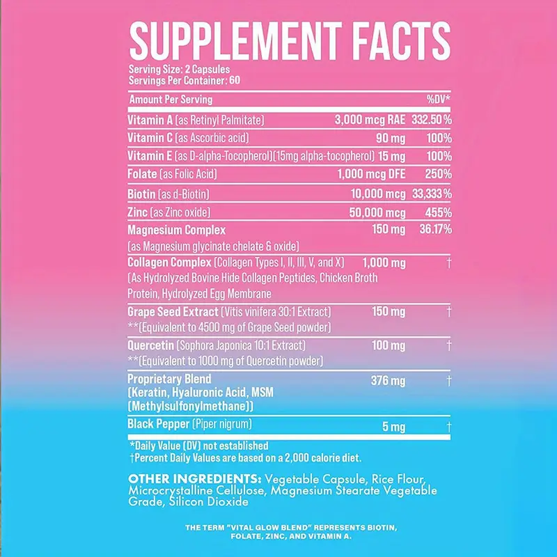 Collagen Peptides Powder Zoyava Collagen Peptides Biotin - Foto 3