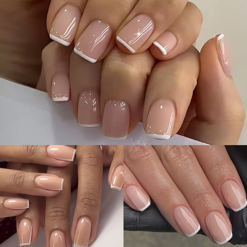 TEMU 72pcs (3 Pack) Pressed In Of , Acrylic Short Oval Shape, Fake Nail, Color, Glossy Fake Nail Design, Fully Covered Adhesive, Artificial Nail For Female Nail Art