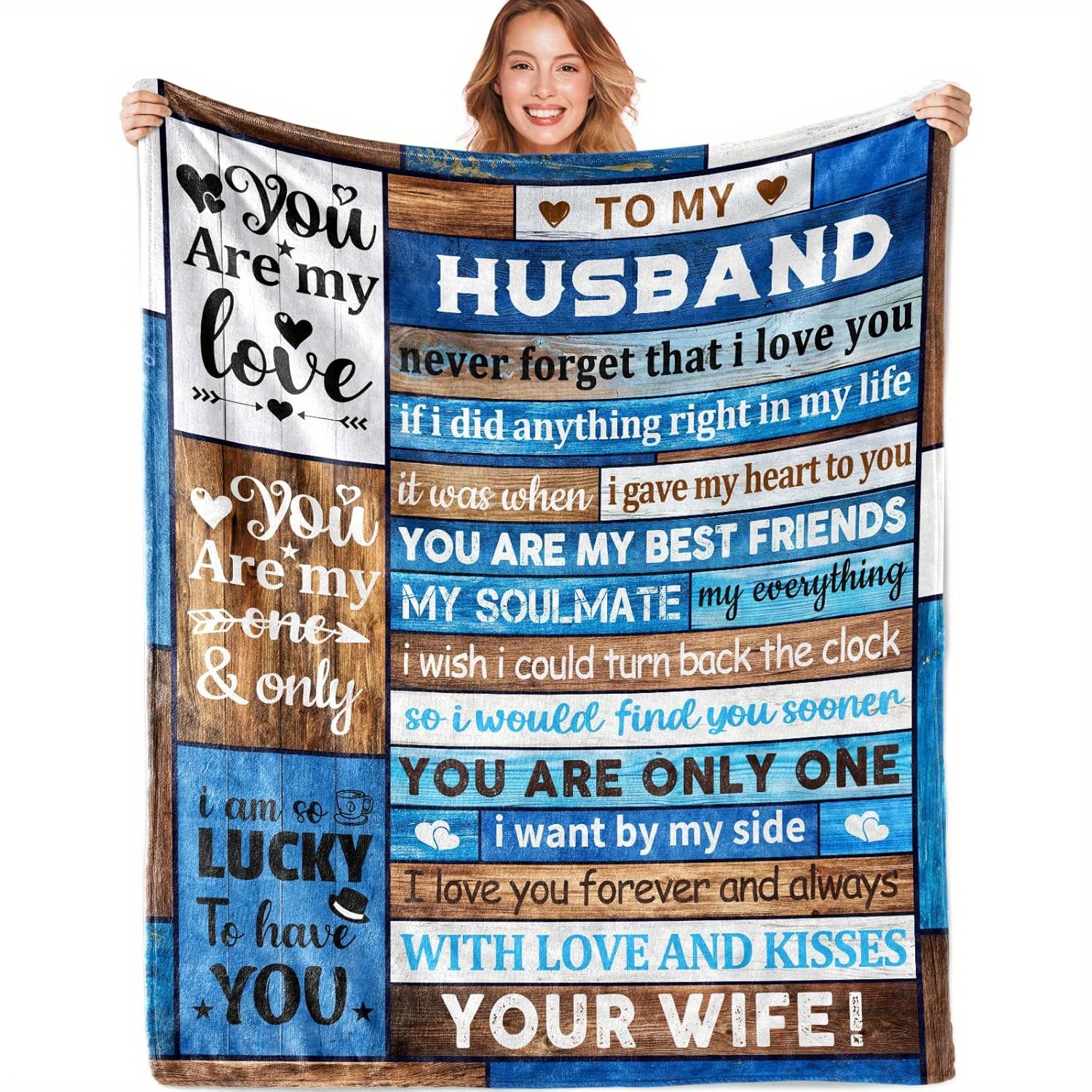 

Flannel Blanket For Husband - Wife For , & - , & For , Bed, , And