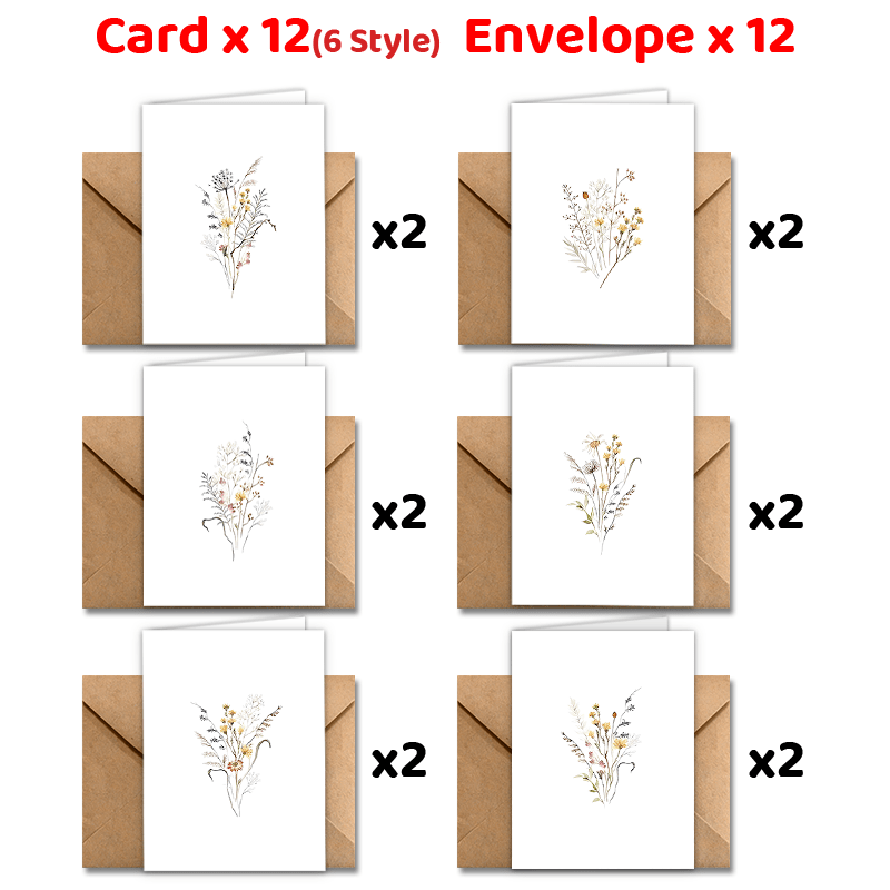 

24pcs Greeting Envelopes - For You, & Anniversaries