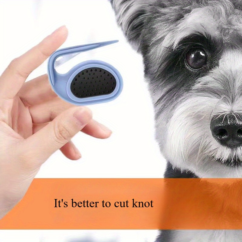 

Dog Grooming Knot Remover Comb, Pp Material Pet Dematting Tool For Dogs, Professional Dog Hair Detangler With Ergonomic Handle