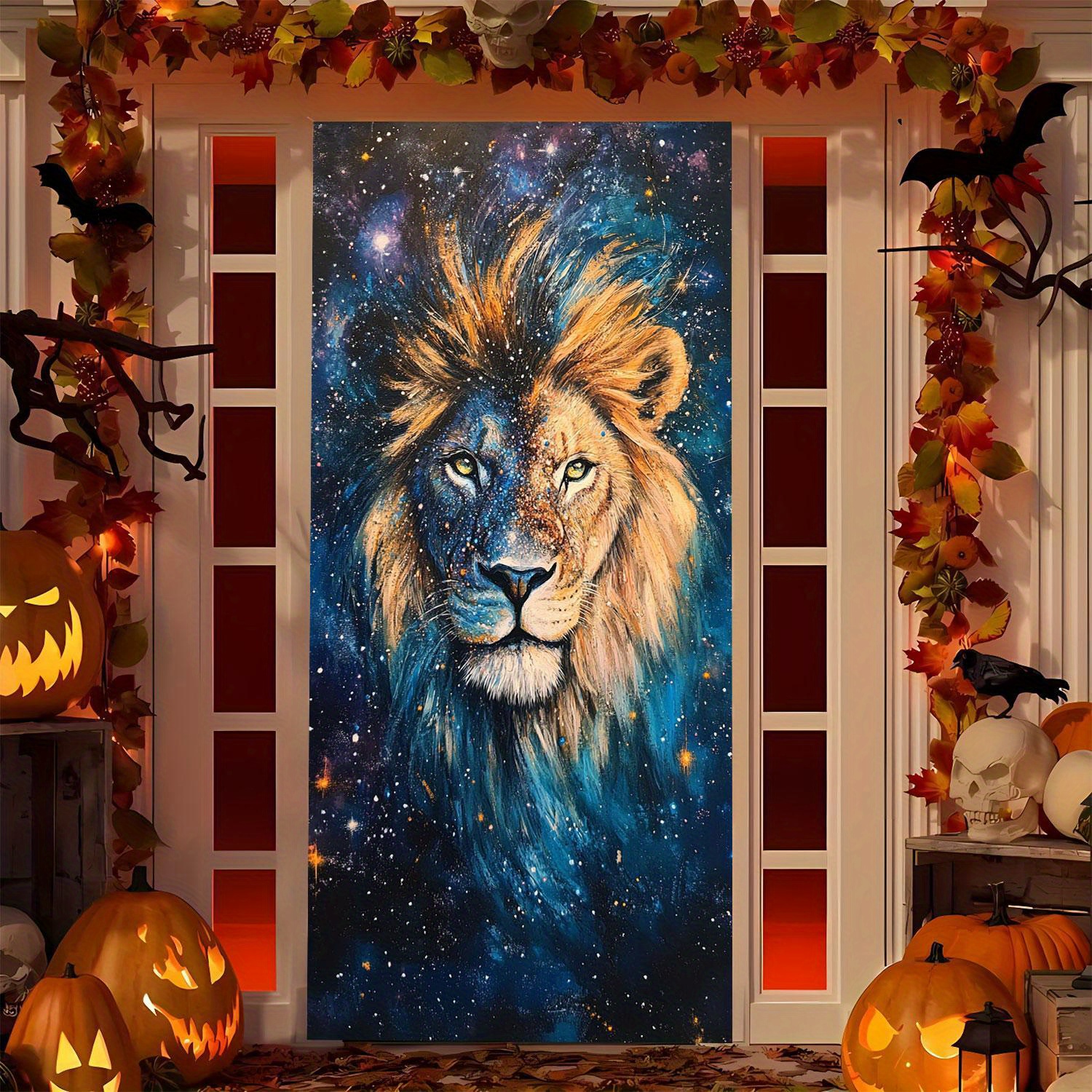 

1pc Polyester - - No-electricity Required Decoration For Halloween, , Christmas, Easter