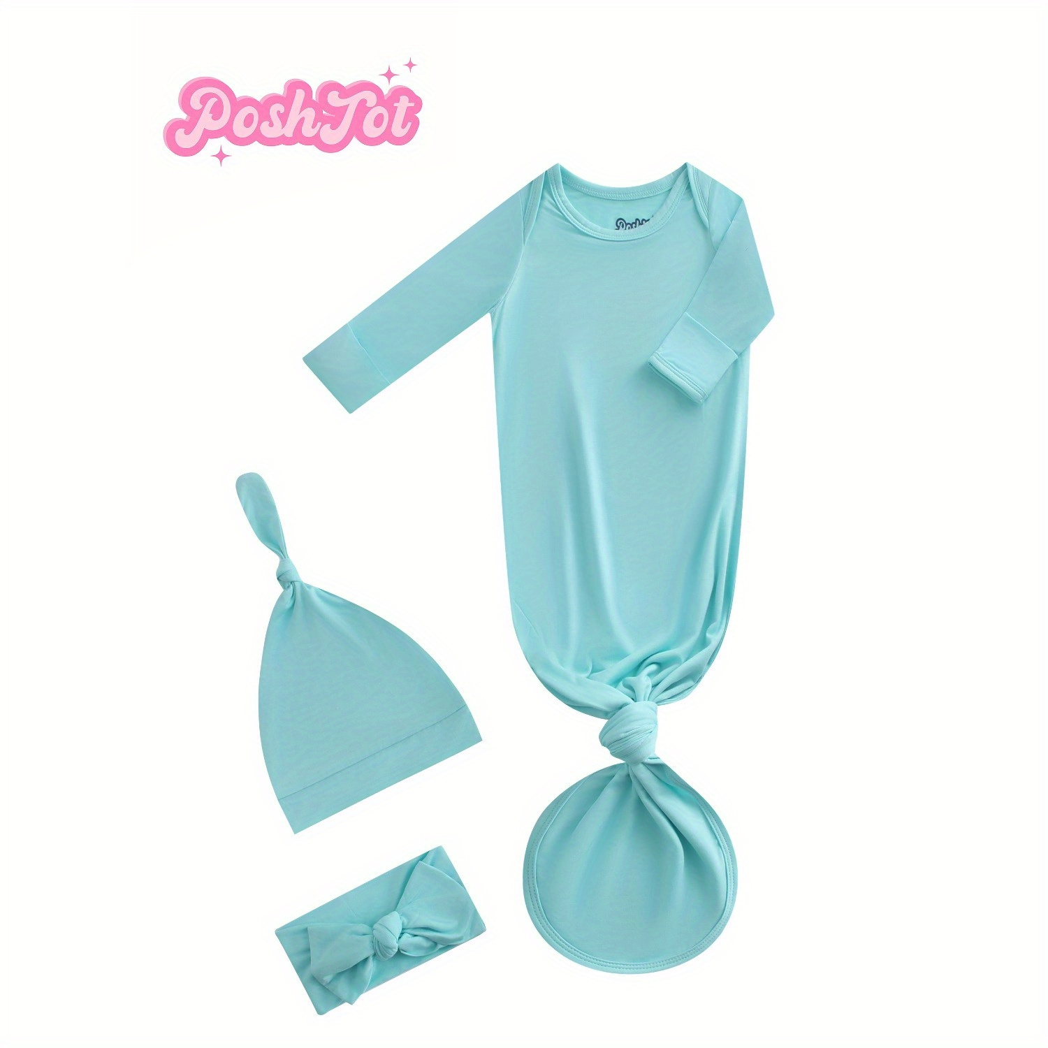 

Poshtot 0- Knotted Gowns Knotted Gowns, Super And Boys Bows, And Hat Infant Boys Knotted Gowns, Dresses, Pregnant Women, New