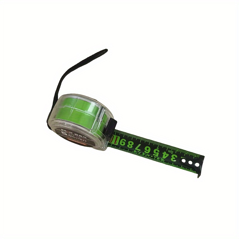 Fluorescent Double-sided Tape Measure Duo - Self-locking, High-precision, 196.85" And 275.59" With Transparent Protective Case, Anti-drop Construction For Accurate Measuring