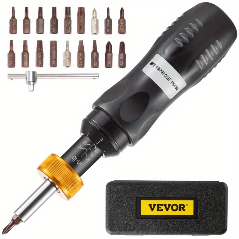 

Screwdriver, 1/4" Screwdriver , Screwdriver Electrician 10-50 In/lbs, To ±5%, 5 In-lb Screwdriver And