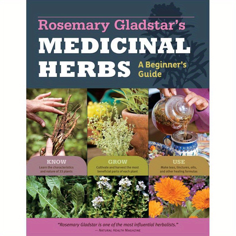 TEMU Rosemary Gladstarfts Medicinal : A Beginnerfts Guide: 33 To Know, Grow, And Use