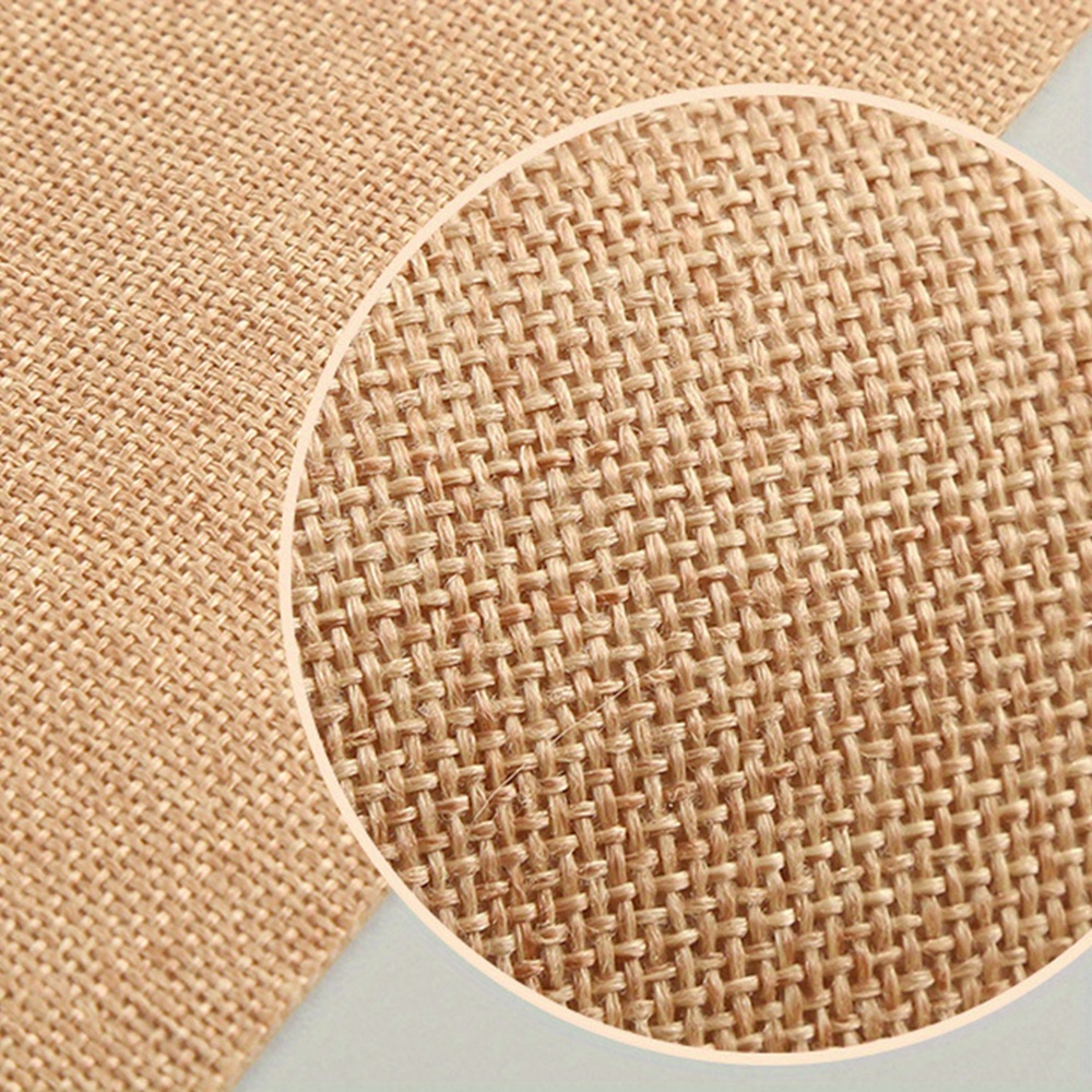 

1pc Pre-cut Linen , 50x148cm - Burlap Cloth, 400gsm, , , Diy