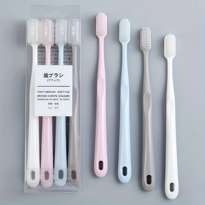 

4- - Japanese Manual Toothbrushes, For & , Cleaning, , Adult Toothbrushes , Unfragranced
