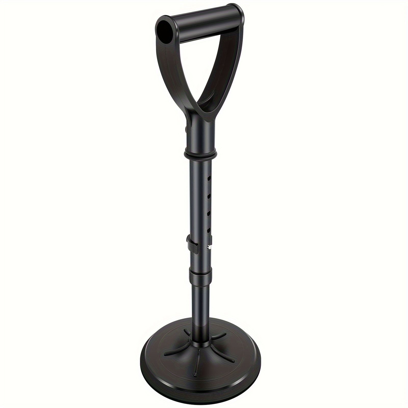 TEMU 1pc Metal Standing Support Rod - Aid 5- Height Adjustability, , Sturdy , Assistance For , Aluminum Alloy