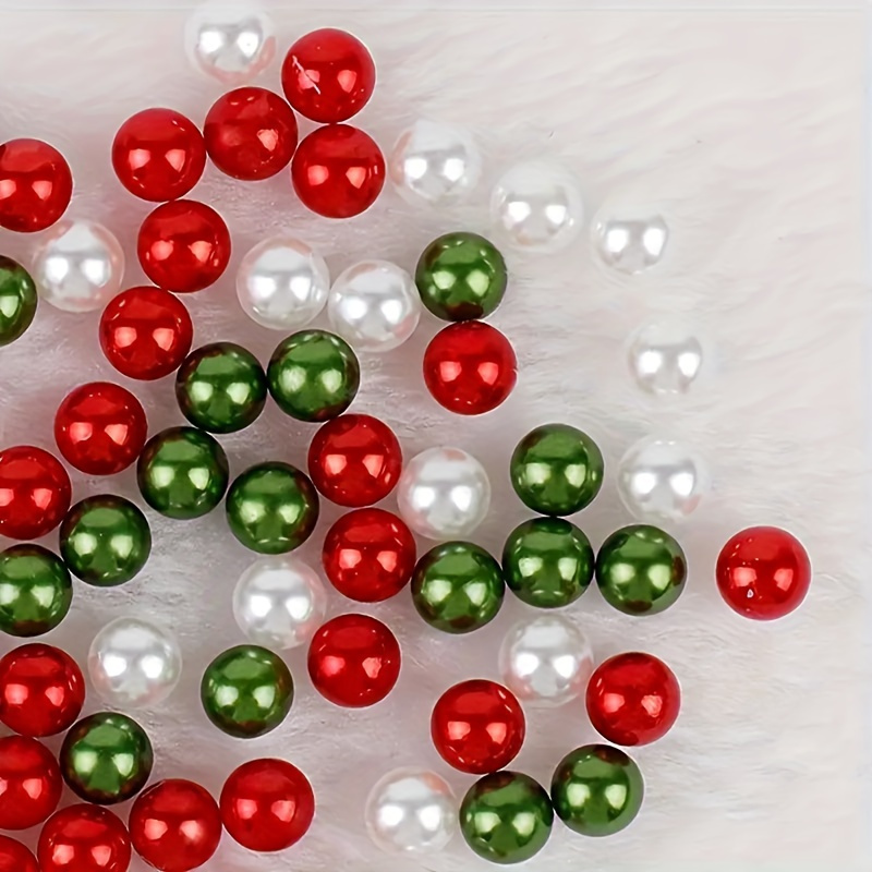 

250 6mm Christmas For , Necklaces, And Crafts Decoration - Plastic ,