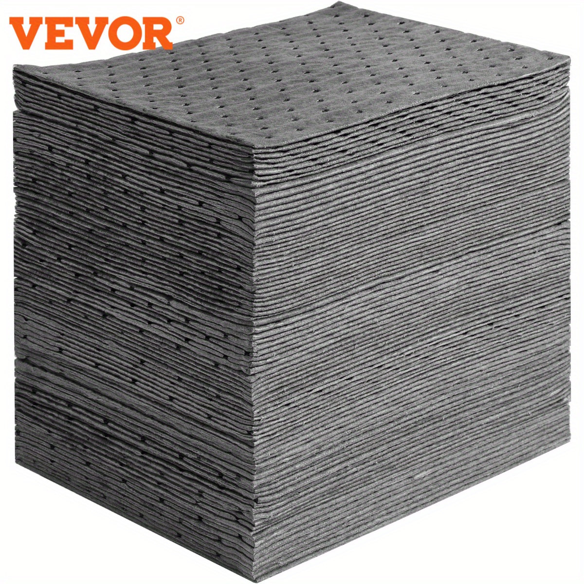 

Vevor Absorbent Pads, Universal Absorbing Mat Absorbs Up 12 Gal, 13" L X10" W Polypropylene Absorbent Pad For Oil, Water And Other Liquids, Pack Of