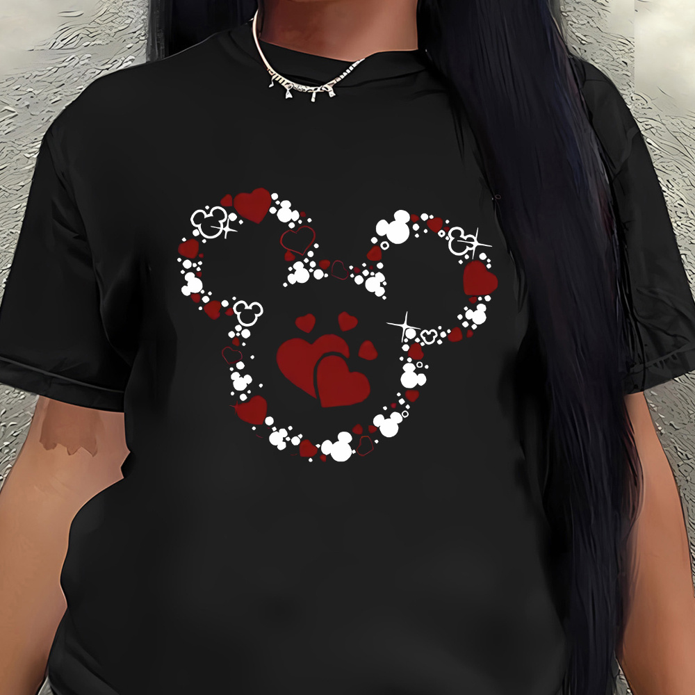

Women's T- - Polyester Tee For /summer/fall - & Top