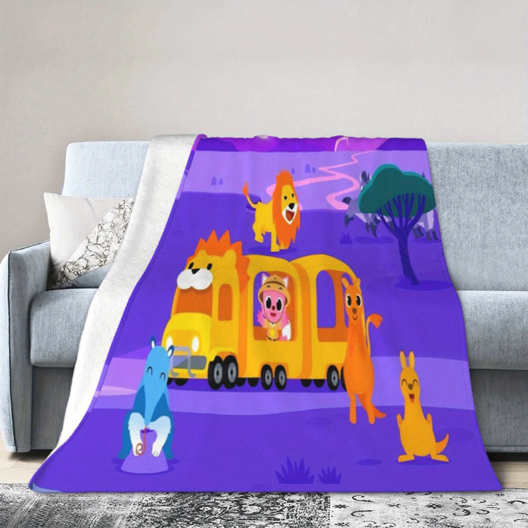 fleece throw blanket soft comfortable season gift Temu Belgium